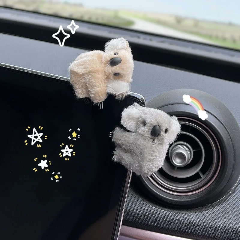 Plush Cute Koala Car Interior  - đánh giá và giá Tech Car Accessories