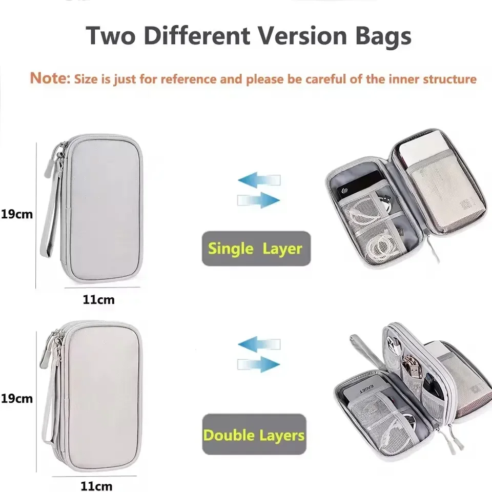 Travel Cable Bag Portable Digi - đánh giá và giá Tech Accessories Case